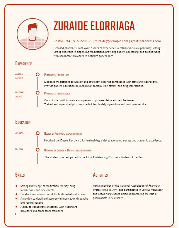 Resume Template 10