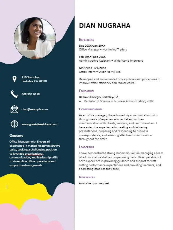 Resume Template 7